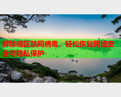 解除暗区禁网病毒,轻松恢复网络安全与隐私保护 解除暗区禁网病毒,轻松恢复网络安全与隐私保护