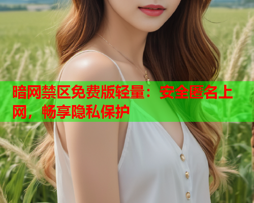 暗网禁区免费版轻量:安全匿名上网,畅享隐私保护 暗网禁区免费版轻量:安全匿名上网,畅享隐私保护