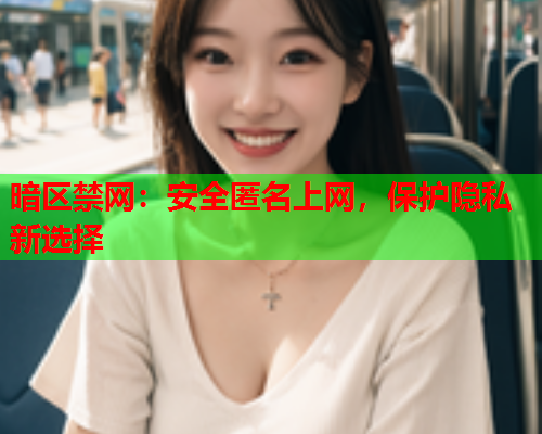 暗区禁网:安全匿名上网,保护隐私新选择 暗区禁网:安全匿名上网,保护隐私新选择