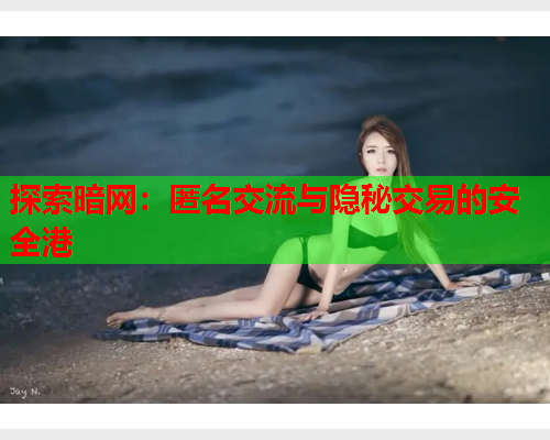 探索暗网:匿名交流与隐秘交易的安全港 探索暗网:匿名交流与隐秘交易的安全港